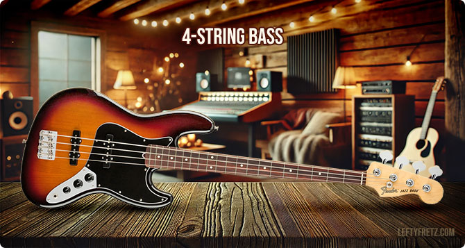 4-String Bass Guitars