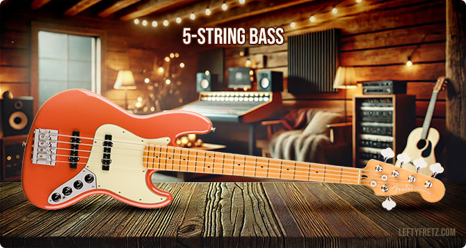 5-String Bass Guitars