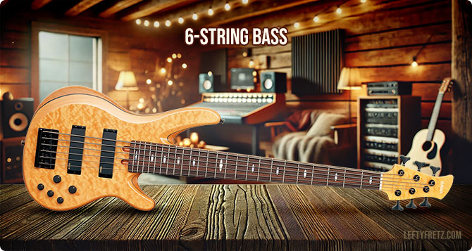 6-String Bass Guitars