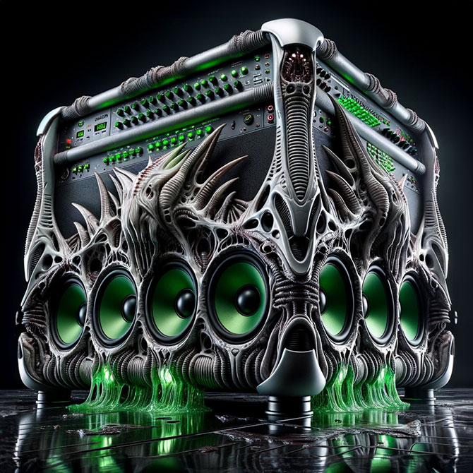 Alien Guitar Amp