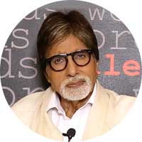 Amitabh Bachchan Left Handed