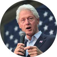 Bill Clinton Left Handed