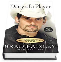 Books By Musicians - Brad Paisley - Diary of a Player