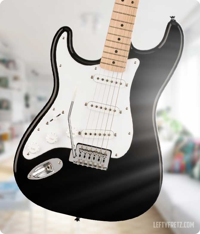 Cheap Left Handed Electric Guitar - Squier Sonic Stratocaster