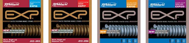 D'Addario Coated EXP Strings