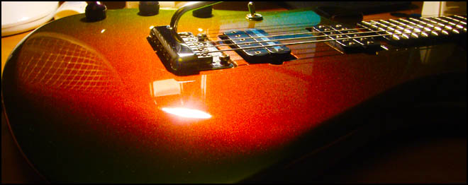 Music Man Dargie Delight Color Changes Red