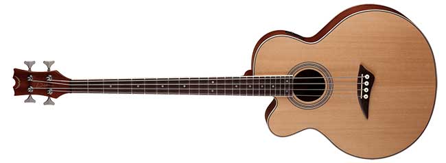 Dean Left Handed Cutaway EABC Acoustic Bass