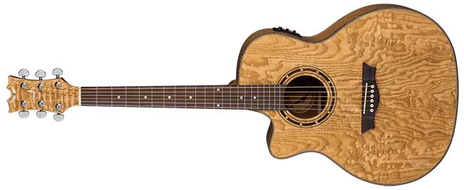 Dean Left Handed Exotica Quilt Ash