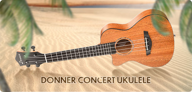 Left Handed Ukulele Package