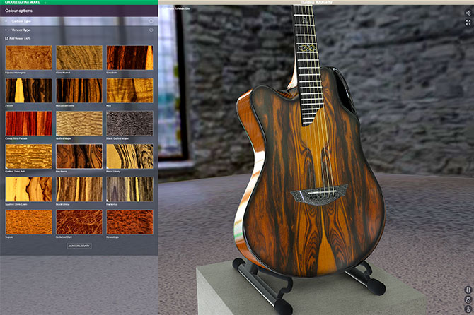 Emerald Guitar Configurator