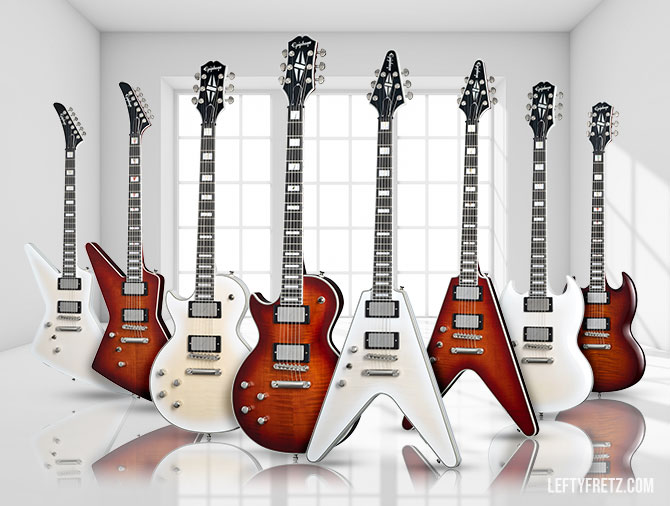 Epiphone Prophecy Collection Colors