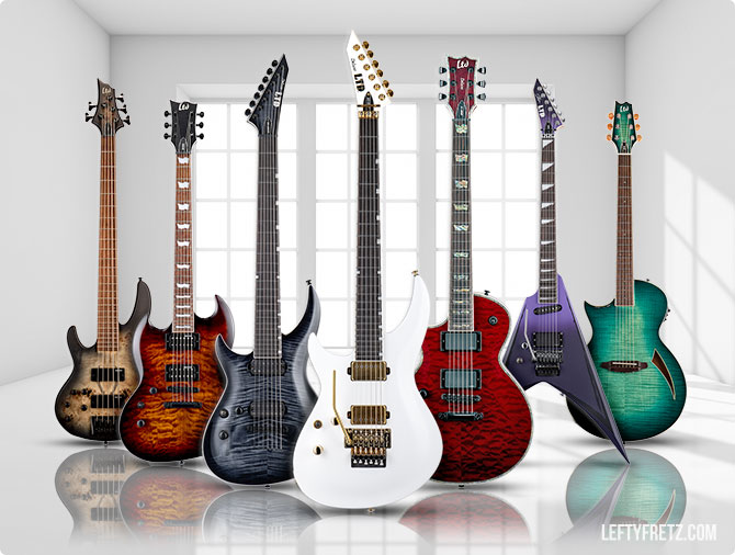 ESP Left Handed Guitars