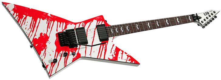 ESP Ltd Dan Jacobs signature DJ600 Blood Guitar