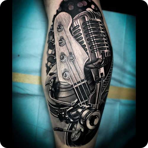 Fender Bass Tattoo