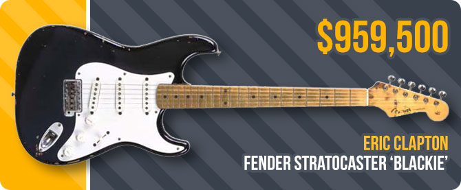 Fender Eric Clapton Blackie Stratocaster