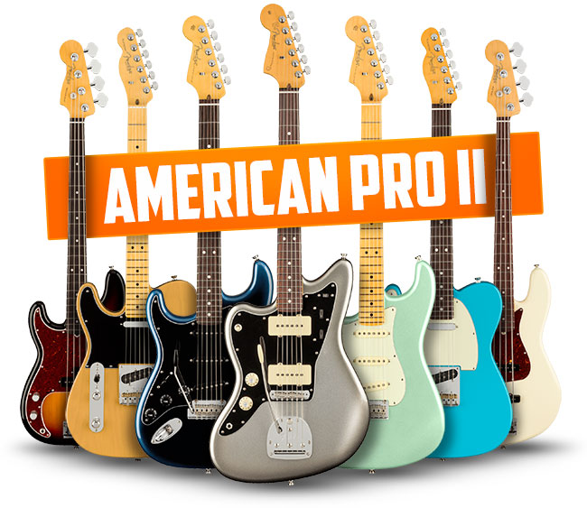 Fender Left Handed American Pro II Guitars