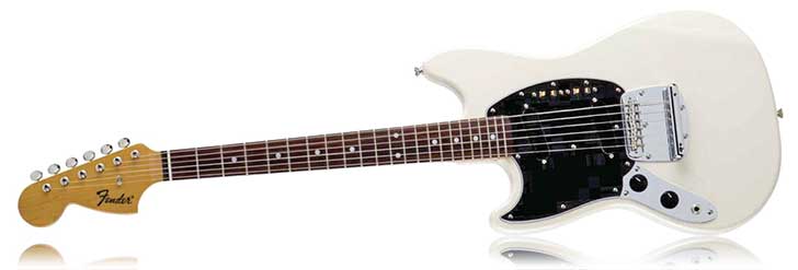 Fender Left Handed FSR Mustang Vintage White