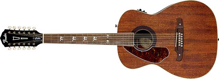 Fender Tim Armstrong 12 Left Handed Acoustic Guitar Lefty