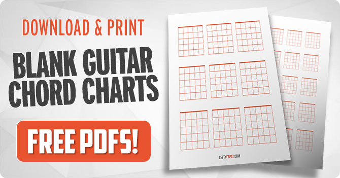 Blank Guitar Chord Chart PDF