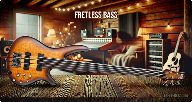 Fretless Bass Guitars