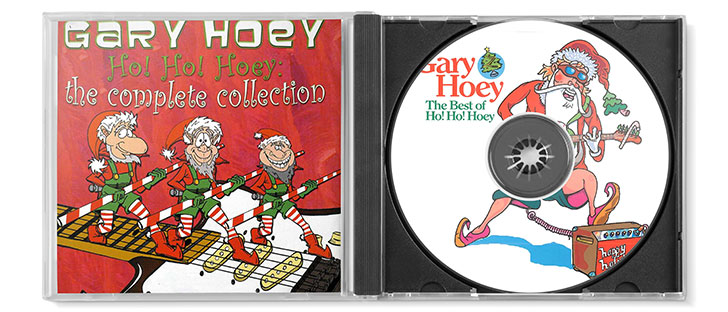 Gary Hoey Ho Ho Hoey Christmas Guitr Album