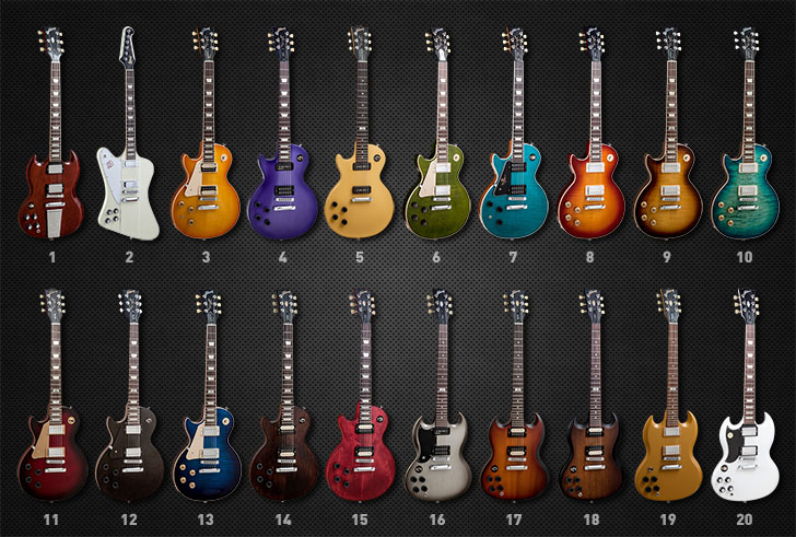 Gibson Left Handed Guitars 2014