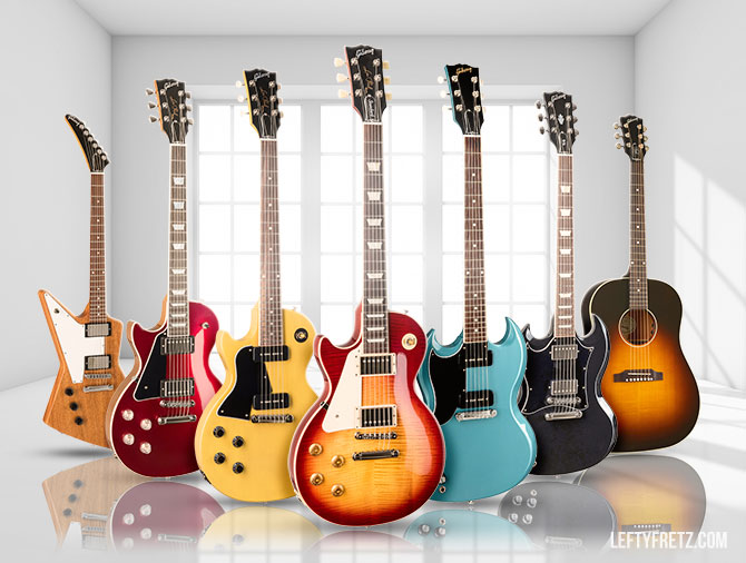 Gibson Left Handed Guitars