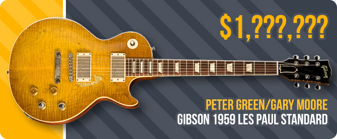 Gibson 1959 Les Paul Peter Green Gary Moore