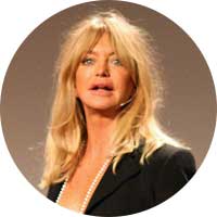 Goldie Hawn Left Handed