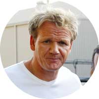 Gordon Ramsay Left Handed