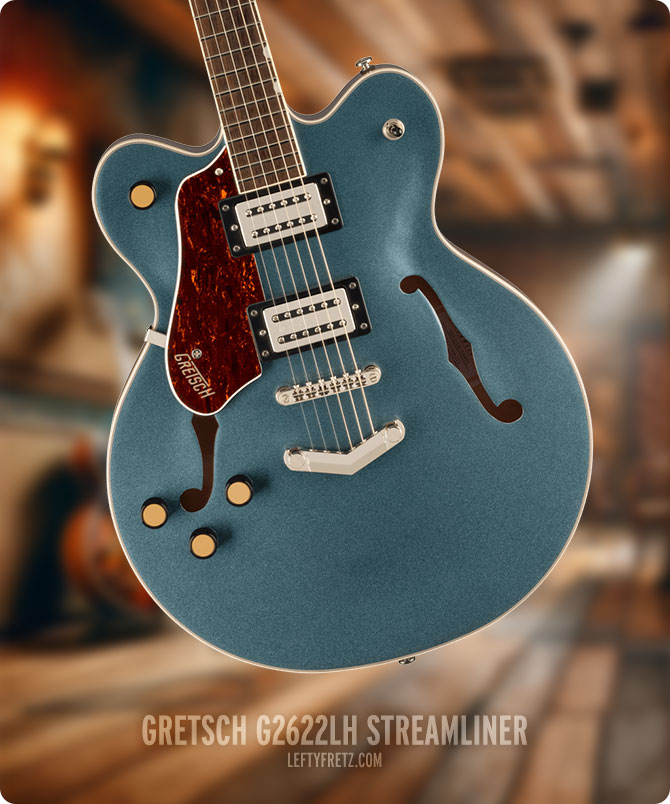 Gretsch G2622LH Streamliner Left Handed Semi Hollow Guitar