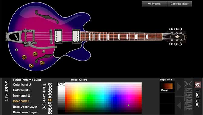 Virtual Guitar Builder