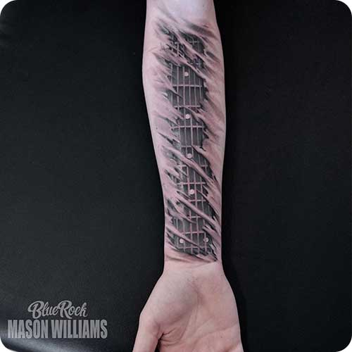 Guitar Fretboard Tattoos