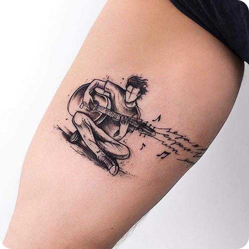 Guitarist Tattoo