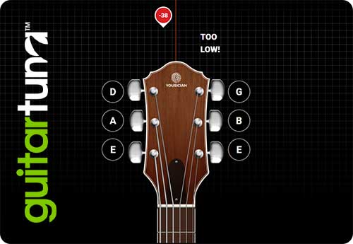 GuitarTuna Online Tuner with Microphone