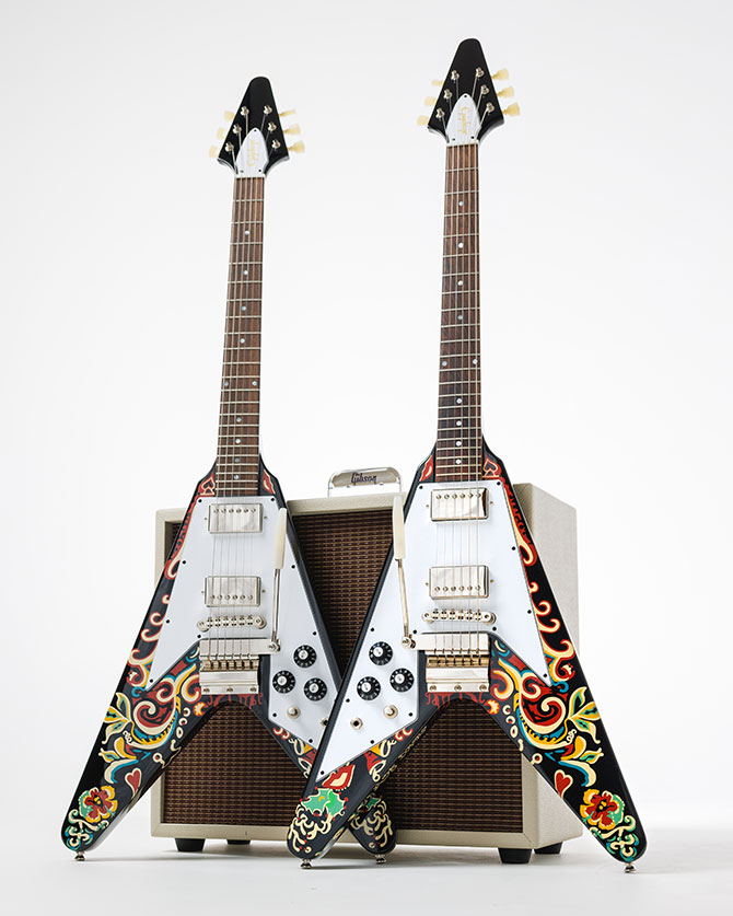 Hendrix Flying V Left Handed