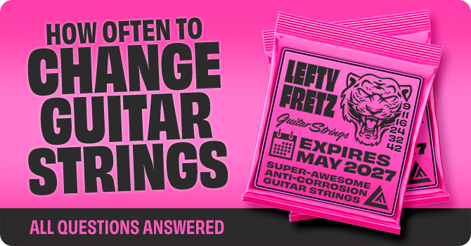 How Often To Change Guitar Strings