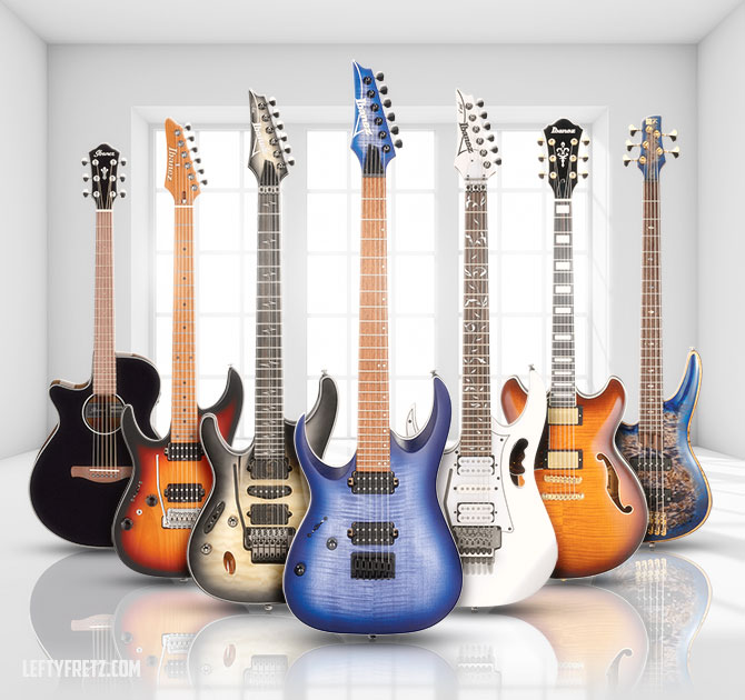 Left Handed Ibanez Guitars