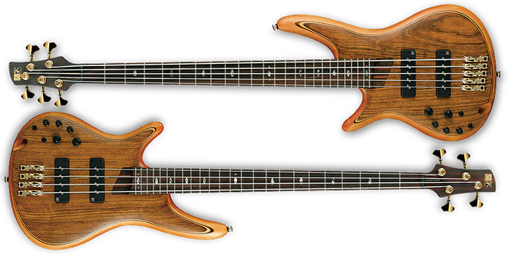 Ibanez SR1200EL & SR1205EL Left Handed Premium Bass Guitars