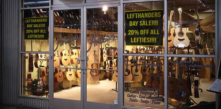 international left handed day sale