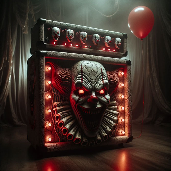 Evil Clown Guitar Amp