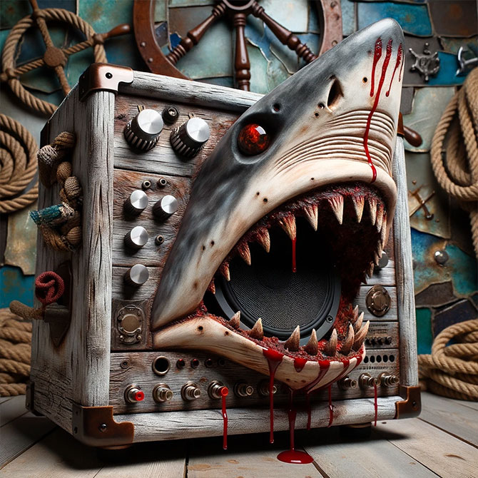 Shark Guitar Amp