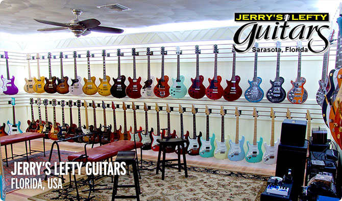 Jerry's Lefty Guitars - Florida, USA