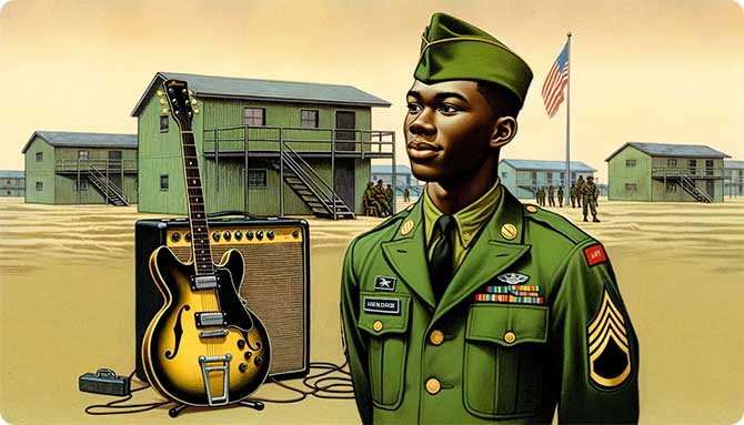 Jimi Hendrix Military Service