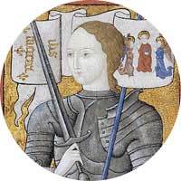 Joan of Arc Left Handed