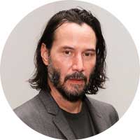 Keanu Reeves Left Handed