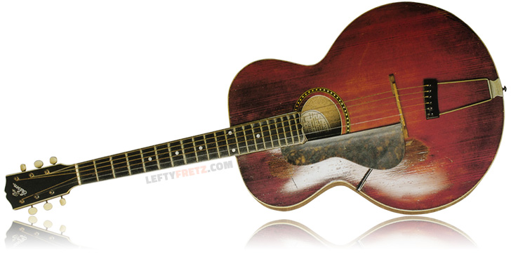 Left Handed 1915 Gibson L-4 Guitar