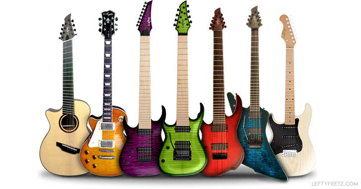 Left Handed Agile Guitars