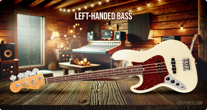 Left-Handed Bass Guitars