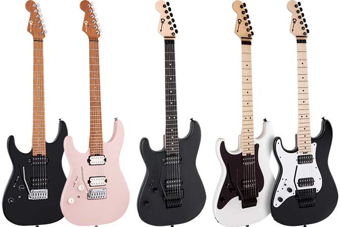 Left Handed Charvel Guitars